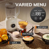 Mixeur alimentaire MIUI : mélange chaud et froid, intelligent et autonettoyant